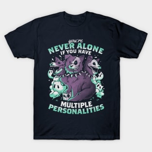 Multiple Personalities - Funny Evil Hell Dog Gift T-Shirt